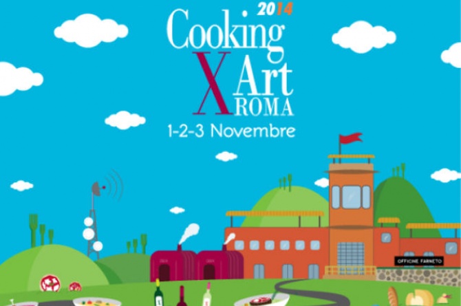 Cooking For Art arriva a Roma dall'1 al 3 novembre