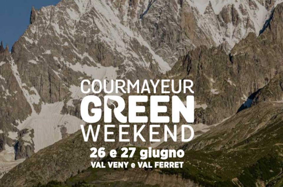 Courmayeur Green Weekend: il 26 e 27 giugno in Val Veny e Val Ferret 