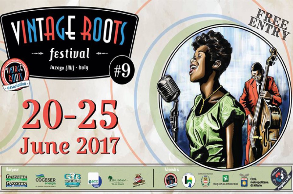 Dal 20 al 25 giugno a Inzago torna il "Vintage Roots Festival" 