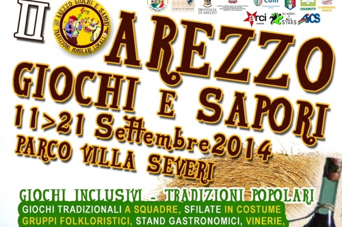 Giochi e Sapori: ad Arezzo dall'11 al 21 settembre tradizione culinaria e storia antica