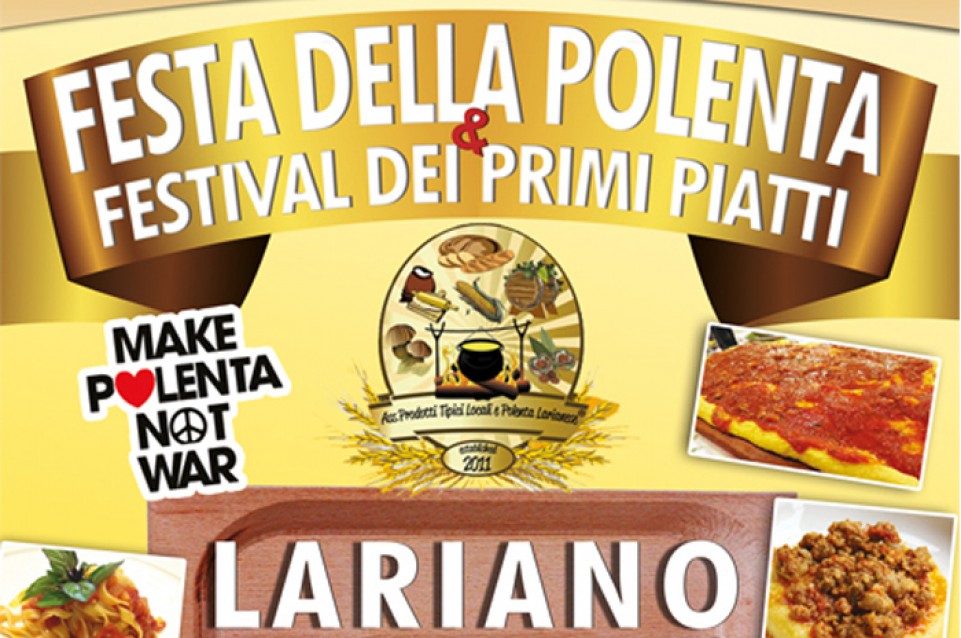 Dall'8 all'11 dicembre a Lariano arriva la "Festa della Polenta" 