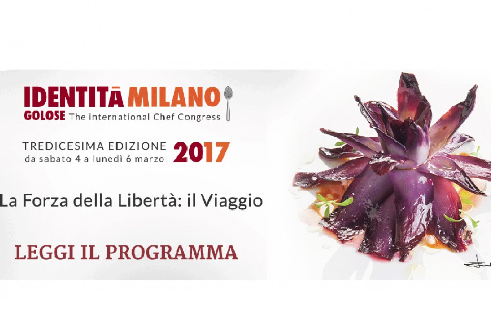 Dal 4 al 6 marzo a Milano appuntamento con "Identità Golose" 