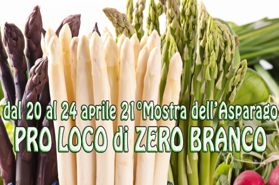 Mostra dell'Asparago e la Festa di Primavera: dal 20 al 24 aprile a Zero Branco