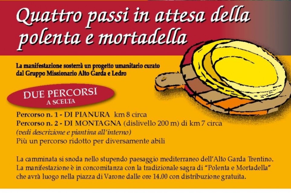 Polenta e mortadella: tradizione e gusto vi aspettano il 22 febbraio a Riva del Garda