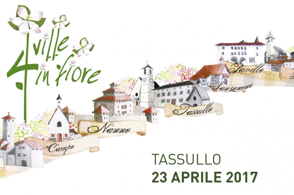 Quattro Ville in Fiore: il 23 aprile a Tassullo si celebra la Primavera