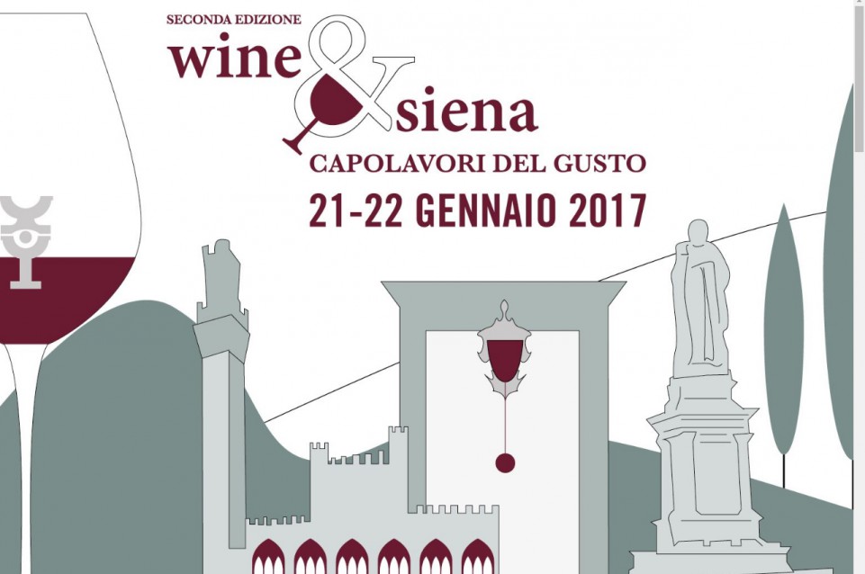 Il 21 e 22 gennaio tornano le eccellenze enogastronomiche con Wine&Siena