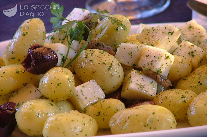 Insalata di patate e marzolino