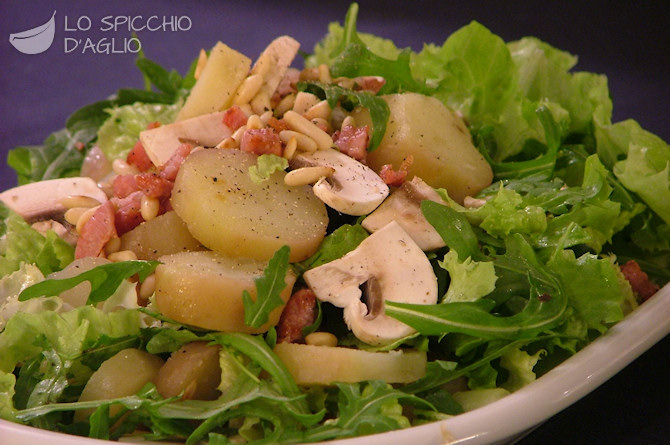 Insalata pancetta e patate