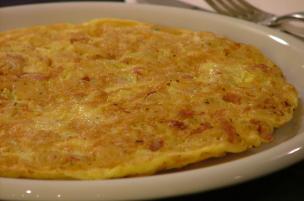Frittata carbonara