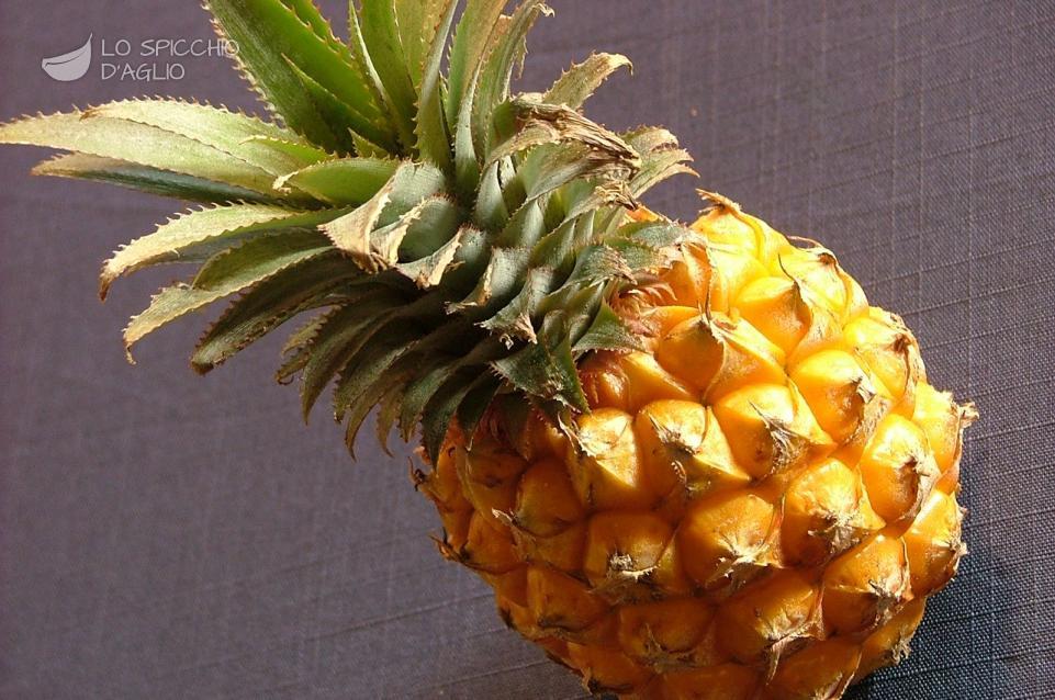 Un ananas perfettamente maturo