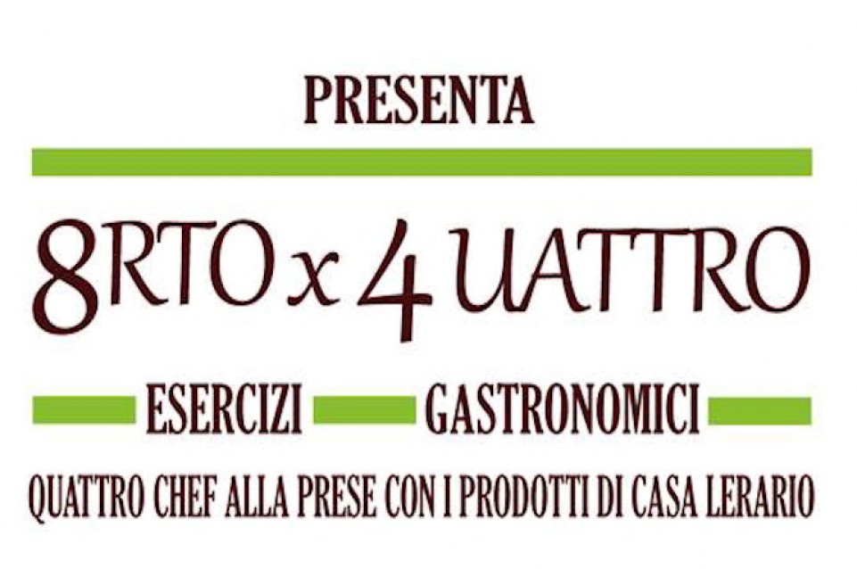 8rto per 4uattro: da gennaio a maggio cucina stellata a Melizzano 