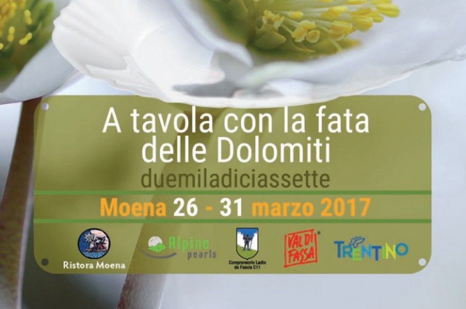 A tavola con la Fata delle Dolomiti: dal 26 al 31 marzo a Moena 