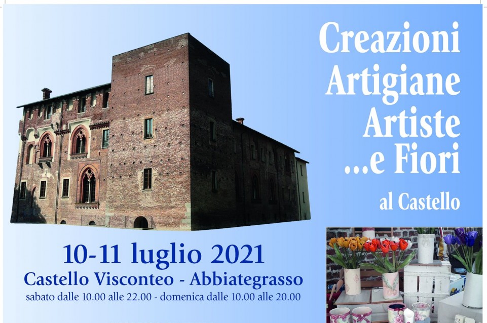 Il 10 ed 11 luglio ad Abbiategrasso torna "Creazioni Artigiane Artiste e Fiori" 