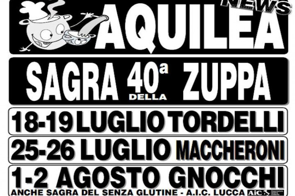 Fra luglio e agosto ad Aquileia torna la gustosa "Sagra della Zuppa"