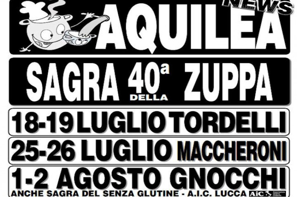Fra luglio e agosto ad Aquileia torna la gustosa "Sagra della Zuppa" Fra luglio e agosto ad Aquileia torna la gustosa "Sagra della Zuppa"