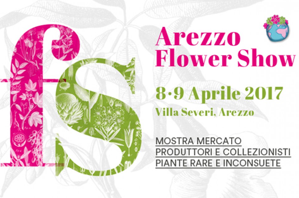 L'8 e 9 aprile arriva l'appuntamento con l'"Arezzo Flower Show" 