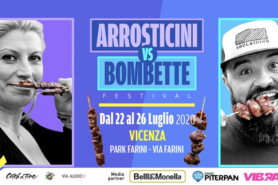 Arrosticini vs Bombette Festival: a Vicenza dal 22 al 26 luglio 
