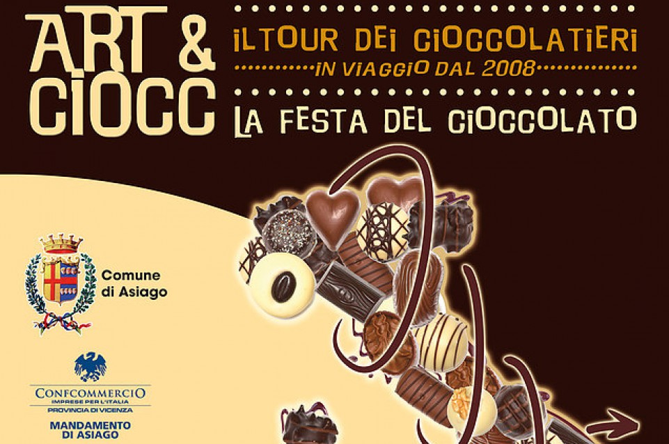 Art a Ciocc: il tour dei cioccolatieri fa tappa ad Asiago dal 5 al 7 febbraio Art a Ciocc: il tour dei cioccolatieri fa tappa ad Asiago dal 5 al 7 febbraio