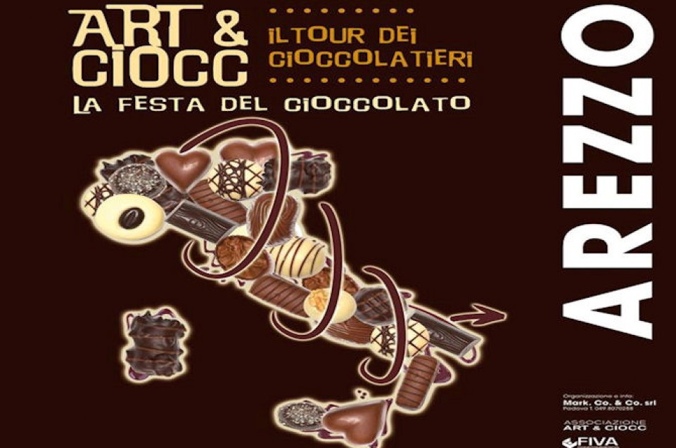 Art&Cioc, la Festa del Cioccolato, arriva ad Arezzo dal 20 al 22 febbraio Art&Cioc, la Festa del Cioccolato, arriva ad Arezzo dal 20 al 22 febbraio