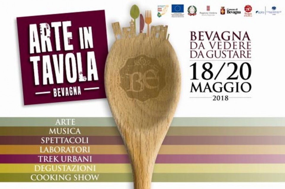 Arte in Tavola torna a Bevagna dal 18 al 20 maggio 