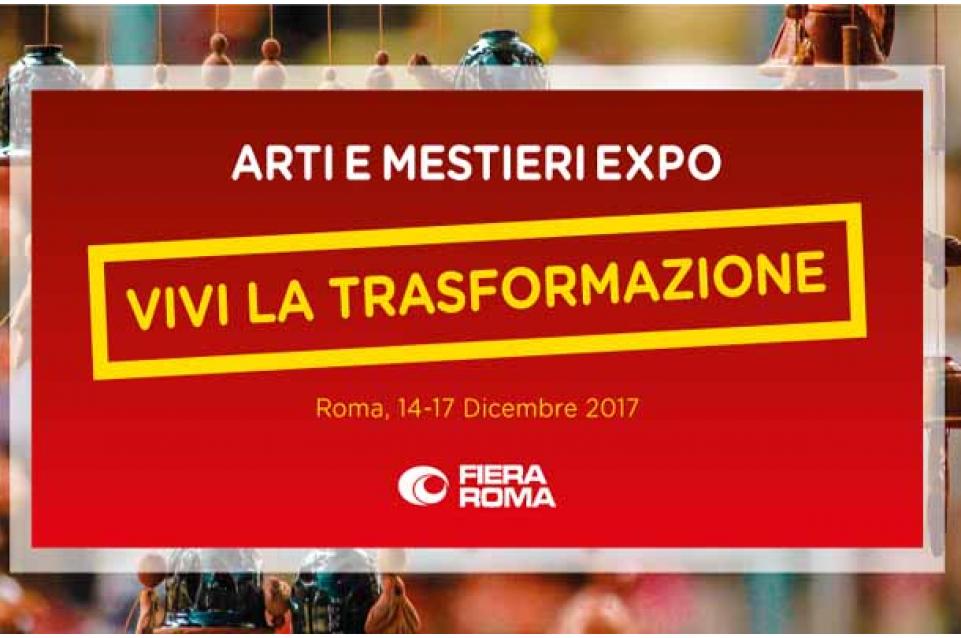 Arti e Mestieri Expo: dal 14 al 17 dicembre a Roma 
