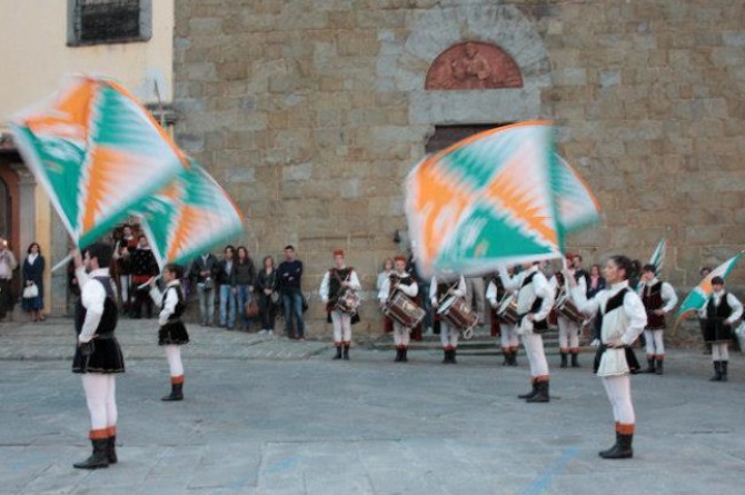 Il 26/05/2012 Banchetto Medievale a Castiglion Fiorentino (AR)