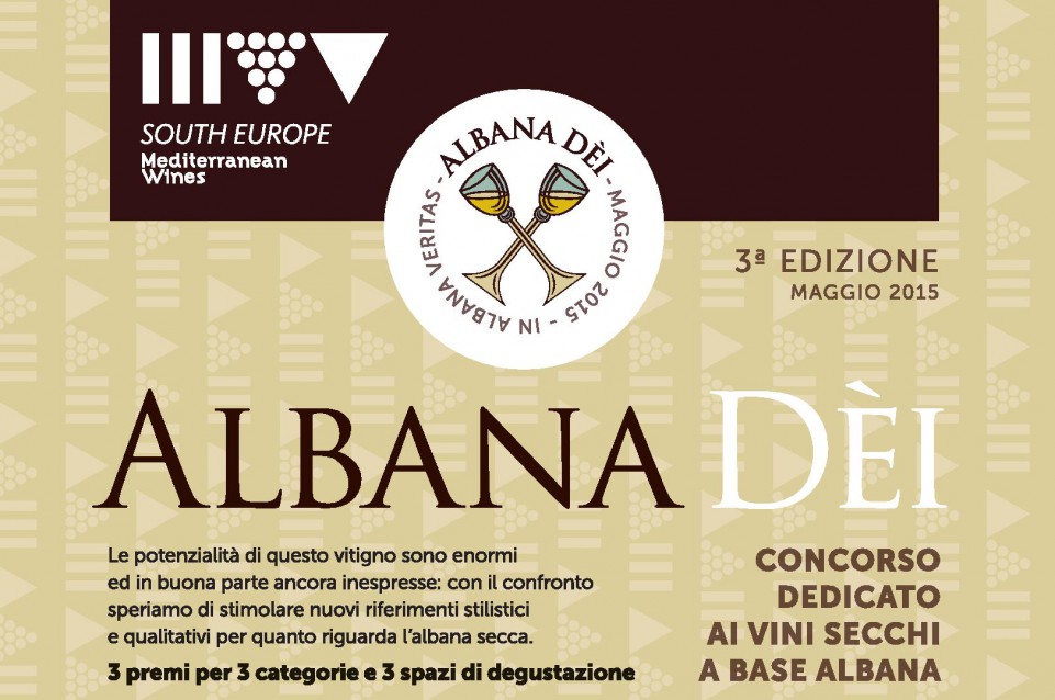 Domenica 3 maggio a Bertinoro vi aspetta l'"Albana Dei"