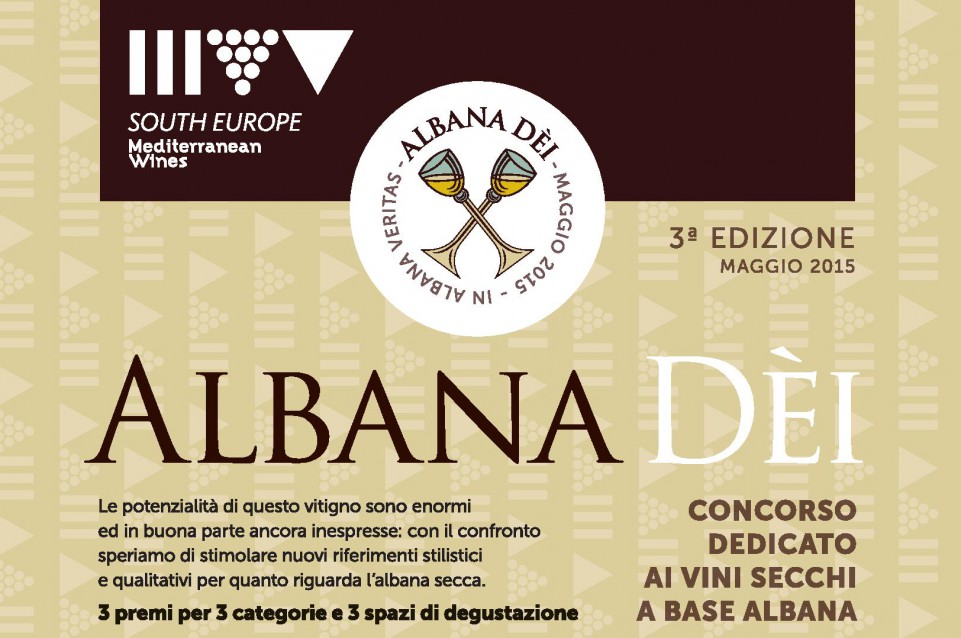 Domenica 3 maggio a Bertinoro vi aspetta l'"Albana Dei" Domenica 3 maggio a Bertinoro vi aspetta l'"Albana Dei"