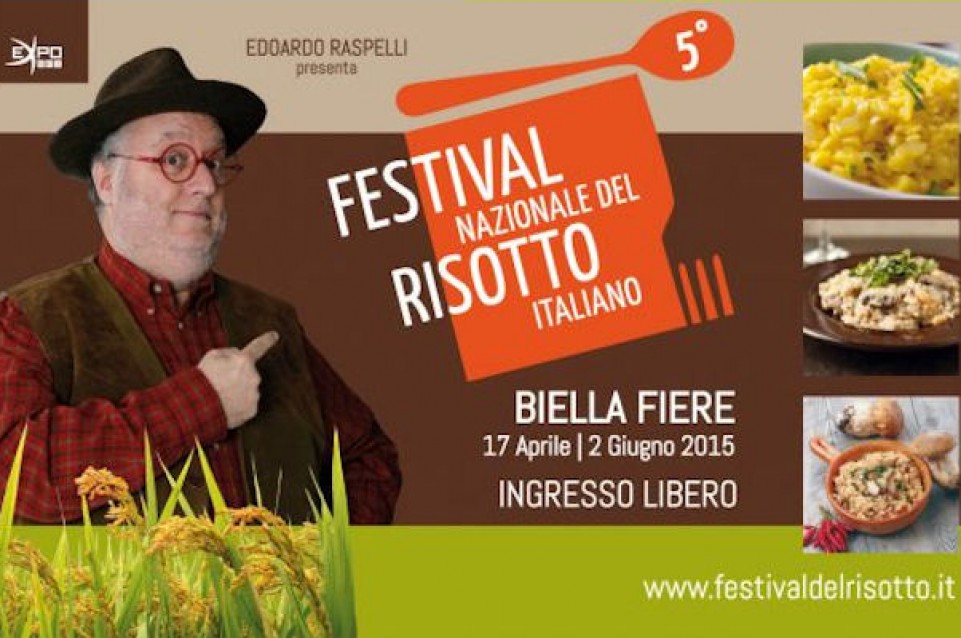 Dal 17 aprile al 2 giugno a Biella torna il "Festival Nazionale del Risotto"