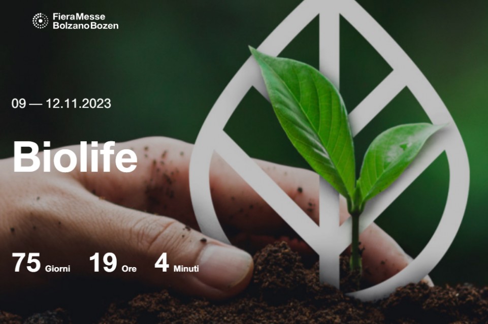 Biolife: dal 9 al 12 novembre a Bolzano