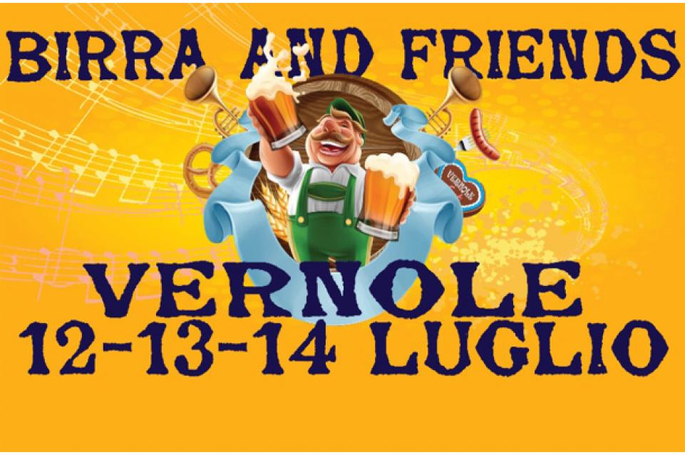 Birra and Friends: dal 12 al 14 giugno a Vernole 