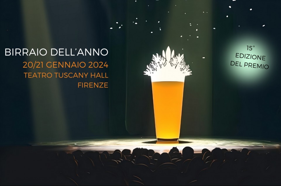 Birraio dell'Anno: dal 20 al 21 gennaio a Firenze Birraio dell'Anno: dal 20 al 21 gennaio a Firenze