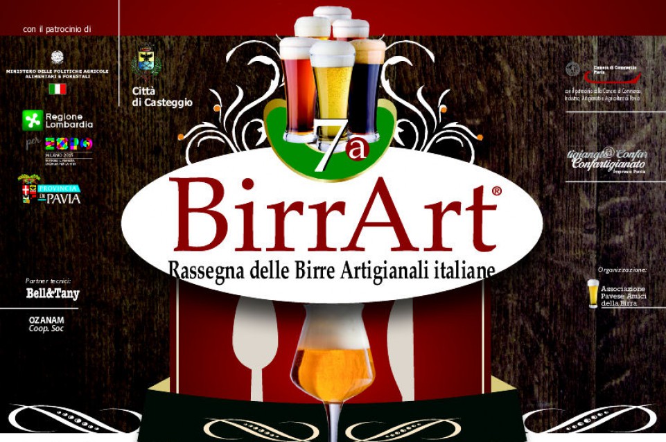 BirrArt: dall'8 all'11 ottobre a Casteggio vi aspettano le birre artigianali 