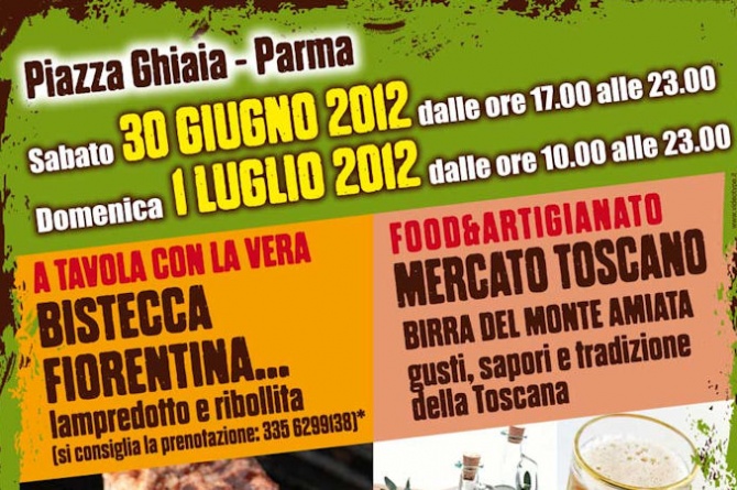 Bistecca fiorentina e mercato tipico toscano 2012 Bistecca fiorentina e mercato tipico toscano 2012