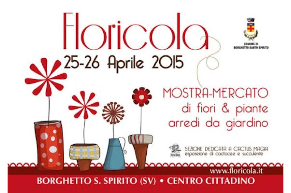 A Borghetto di Santo Spirito il 25 e il 26 aprile arriva la profumatissima "Floricolra"