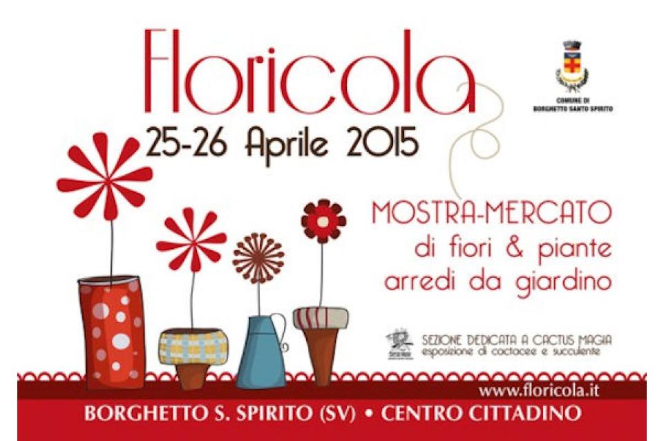 A Borghetto di Santo Spirito il 25 e il 26 aprile arriva la profumatissima "Floricolra" A Borghetto di Santo Spirito il 25 e il 26 aprile arriva la profumatissima "Floricolra"