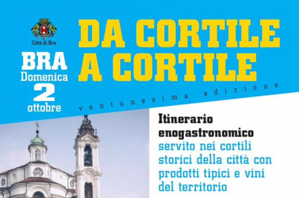 A Bra il 2 ottobre tornano storia e gusto con "Da Cortile a Cortile" 