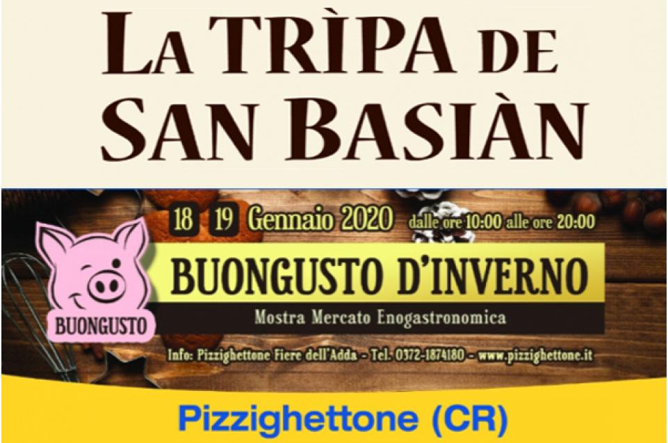 "Buongusto d'Inverno" e "La Tripa de San Basian": dal 17 al 19 gennaio a Pizzighettone 