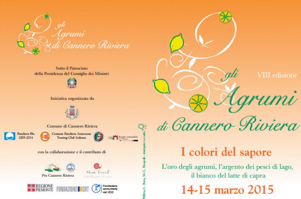Il 14 e 15 marzo a Cannero Riviera arriva il profumo degli agrumi! Il 14 e 15 marzo a Cannero Riviera arriva il profumo degli agrumi!