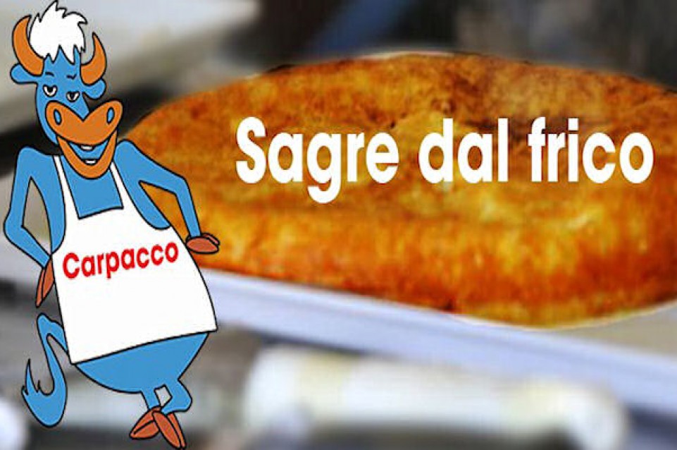 Dal 7 al 16 agosto a Carpacco arriva la gustosa "Sagre dal Frico" Dal 7 al 16 agosto a Carpacco arriva la gustosa "Sagre dal Frico"