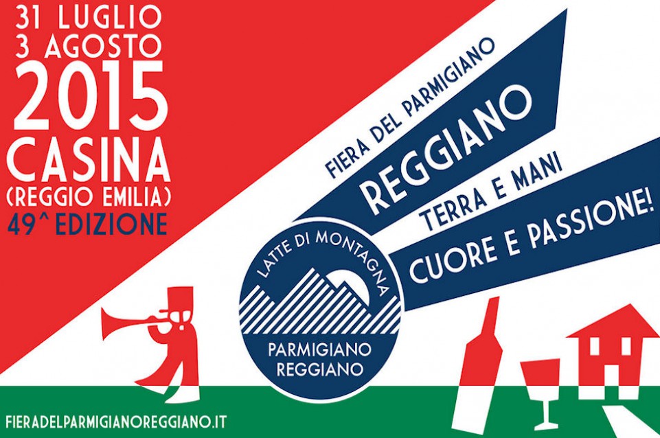 Dal 31 luglio al 3 agosto Casina festeggia il Parmigiano Reggiano Dal 31 luglio al 3 agosto Casina festeggia il Parmigiano Reggiano
