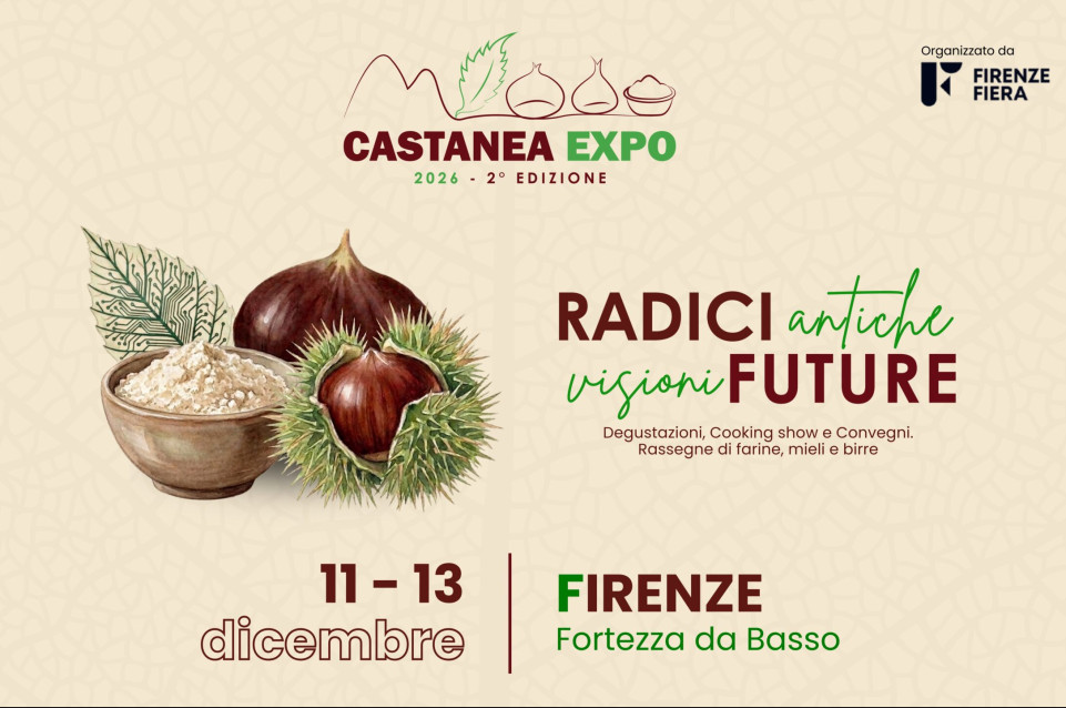 Castanea Expo: dall’11 al 13 dicembre alla Fiera di Firenze
