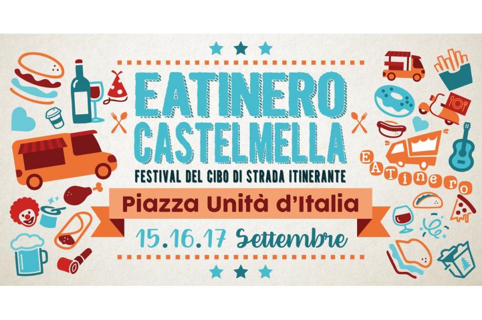 A Castel Mella dal 15 al 17 settembre vi aspetta lo street food con "Eatinero" 