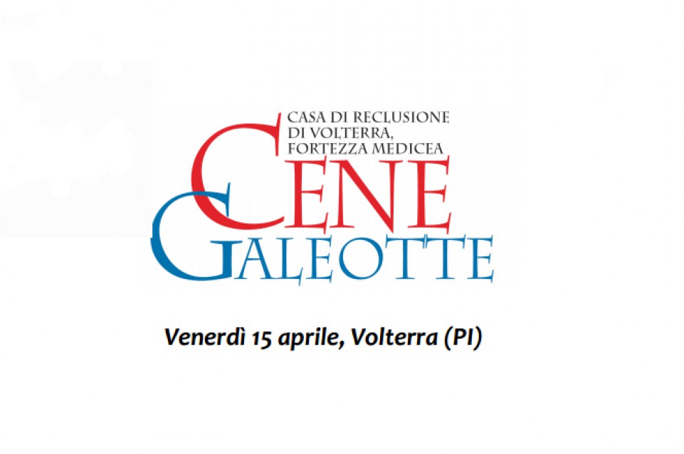 Cene Galeotte: il 15 aprile al carcere di Volterra appuntamento con Enrico Panero Cene Galeotte: il 15 aprile al carcere di Volterra appuntamento con Enrico Panero