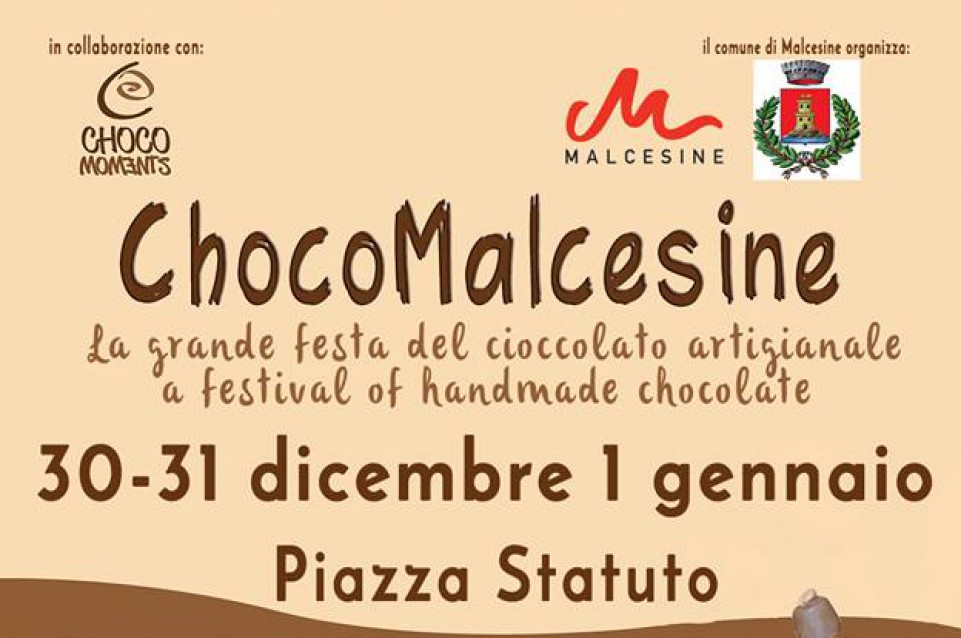 ChocoMalcesine: dal 30 dicembre all'1 gennaio il Capodanno diventa goloso