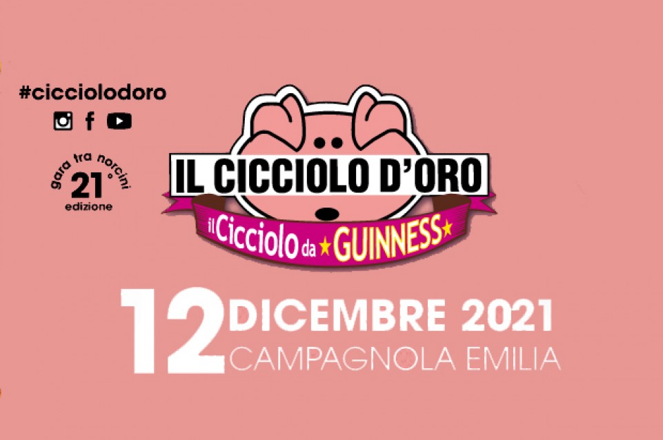 Cicciolo d'Oro: il 12 dicembre a Campagnola Emilia