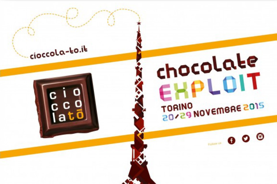 Cioccolatò 2015 è Chocolate Exploit, dal 20 al 29 Novembre a Torino 