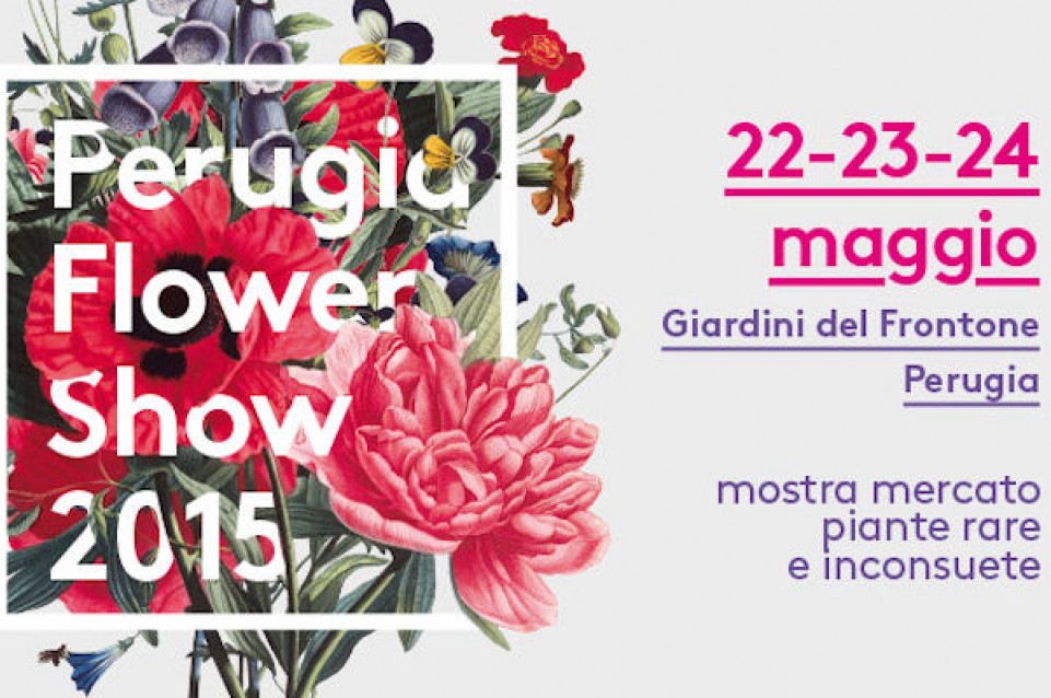 Dal 22 al 24 maggio vi aspettano i colori e i profumi del "Perugia Flower Show