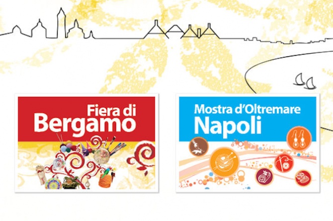 Creattiva a Bergamo dal 15 al 17 e a Napoli dal 22 al 24 febbraio Creattiva a Bergamo dal 15 al 17 e a Napoli dal 22 al 24 febbraio