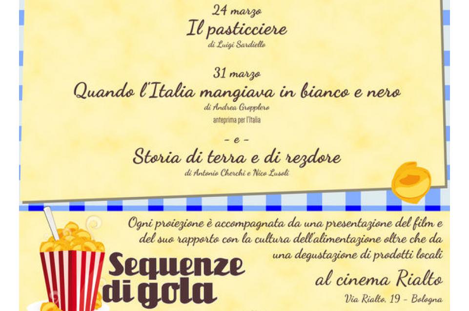 La cucina al cinema vi aspetta a Bologna con la rassegna "Sequenze di gola"